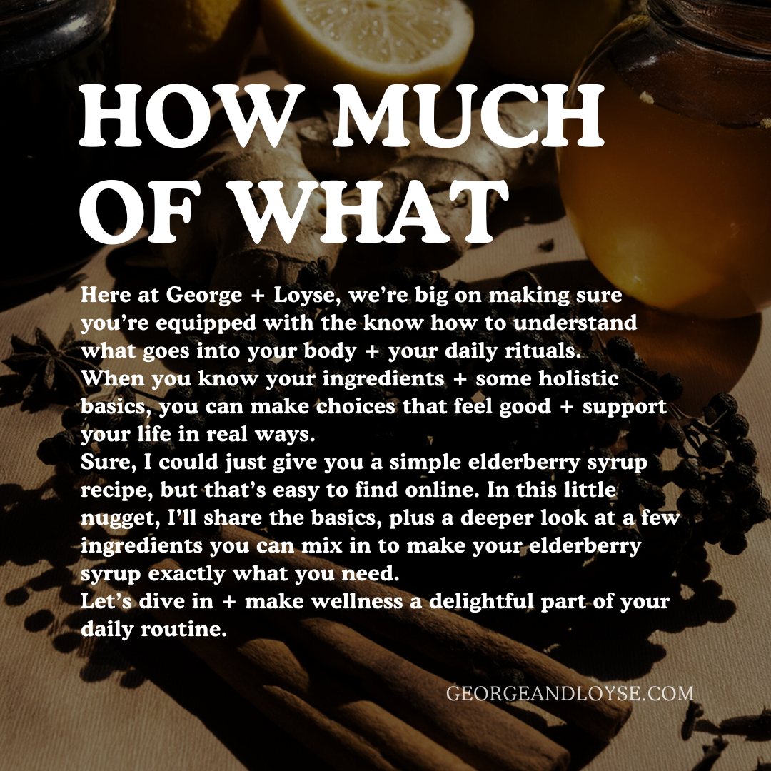 who can take elderberry syrup