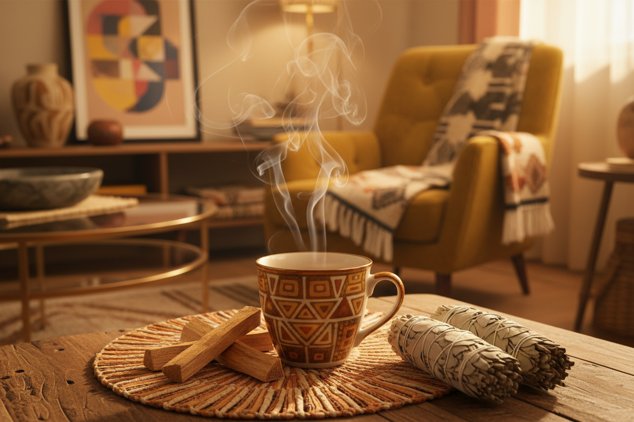 Smudge Bowls, incense and Responsibly Sourced Palo Santo  available at George and Loyse