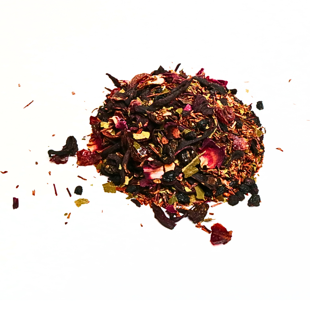 Organic herbal black berry tea