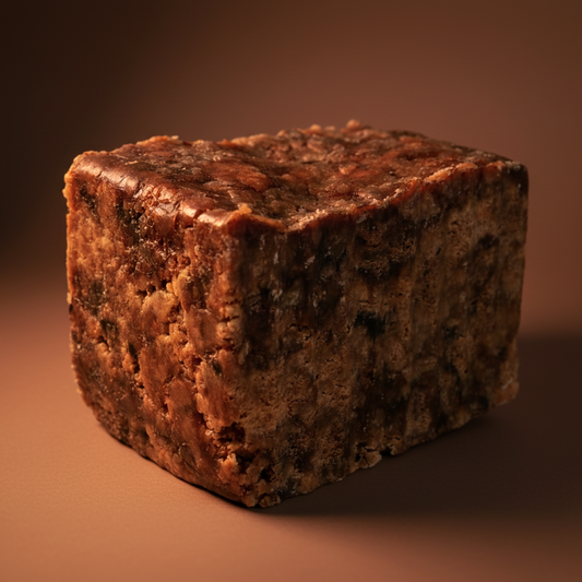 Raw African Black Soap 